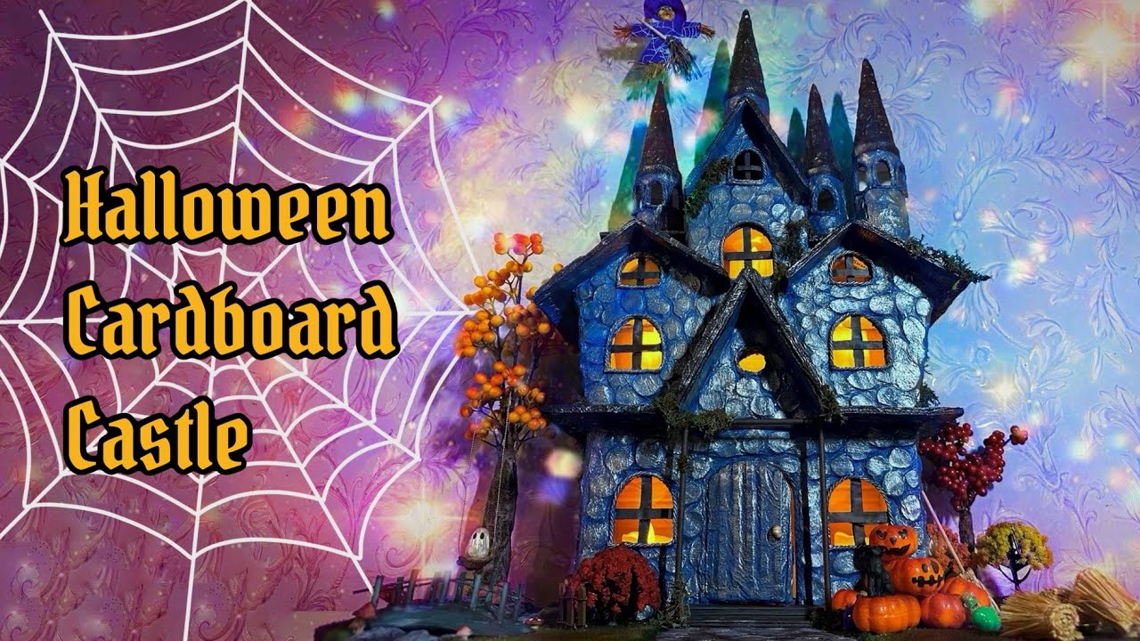 Making a Halloween Cardboard Castle | Spooky DIY Project