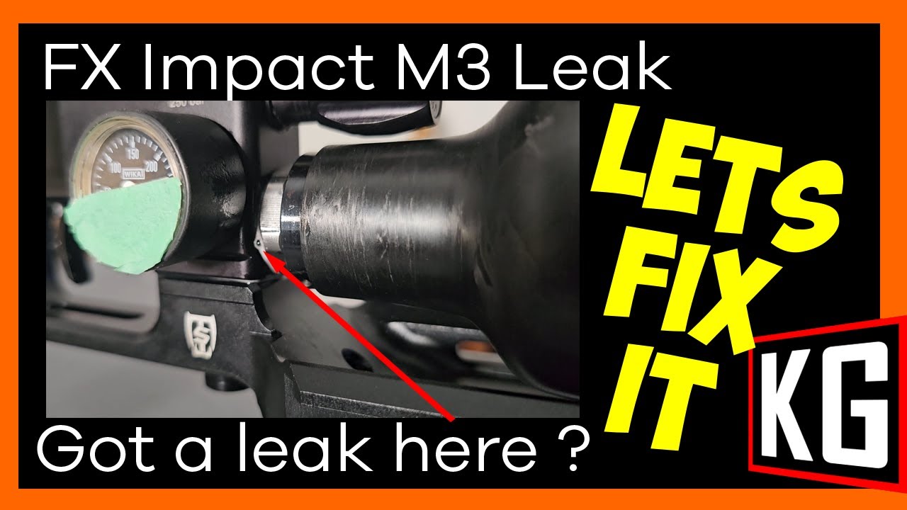 FX Impact M3 Bottle adapter leak