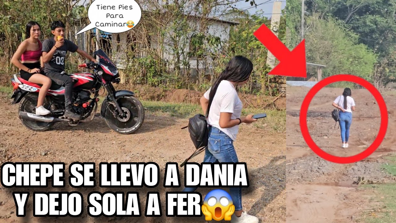 CHEPE Prefirio Llevarse A DANIA Y Dejo A Pie A FERNADA💔DANIA Se Burla En La Car4 De FERNANDA😱