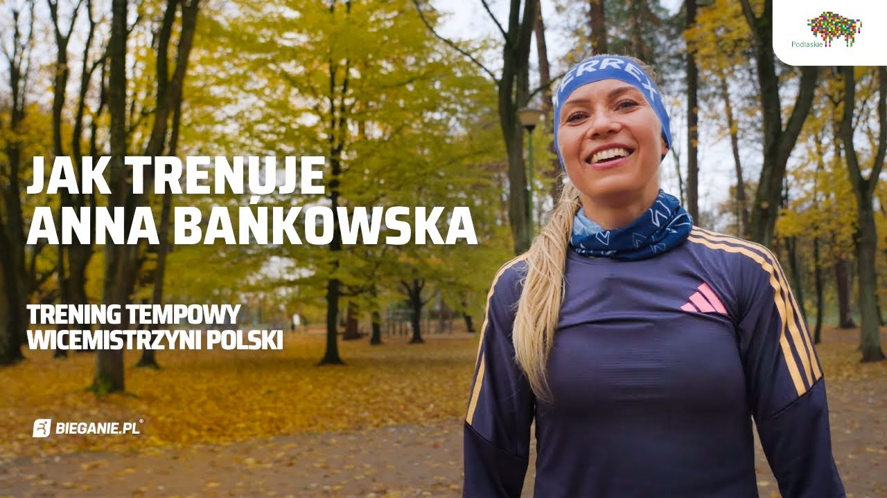 Trening tempowy wicemistrzyni Polski Anny Bańkowskiej