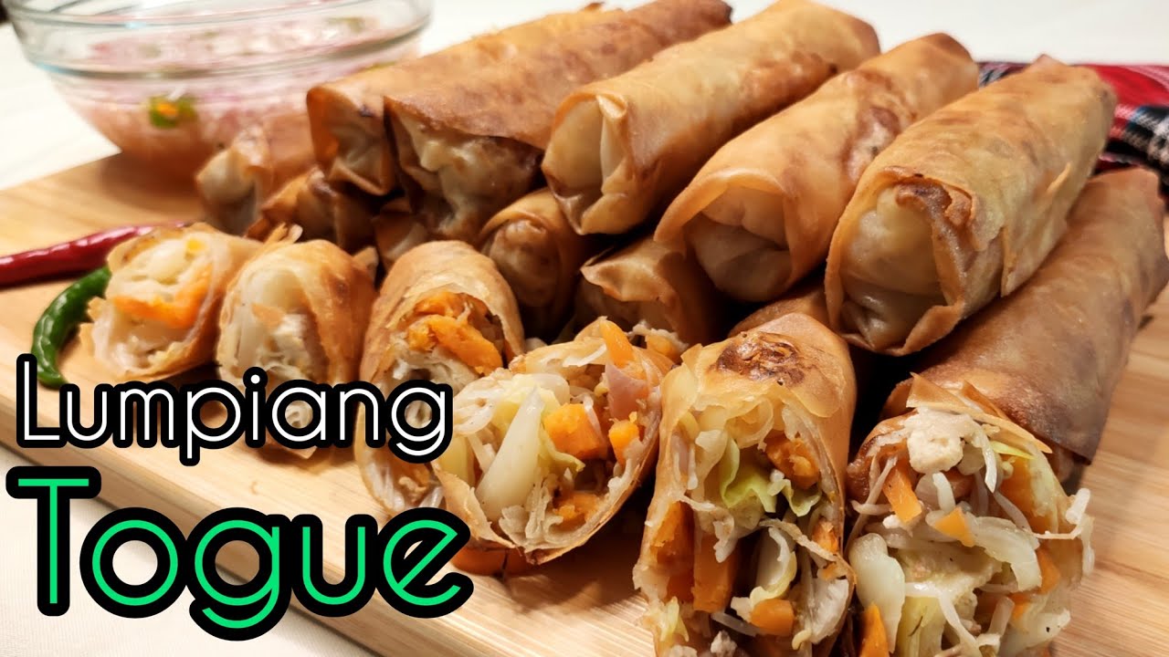Special Lumpiang Togue 🇵🇭 | Healthy and Delicious Vegetable Spring Rolls Recipe.       #nocopyright