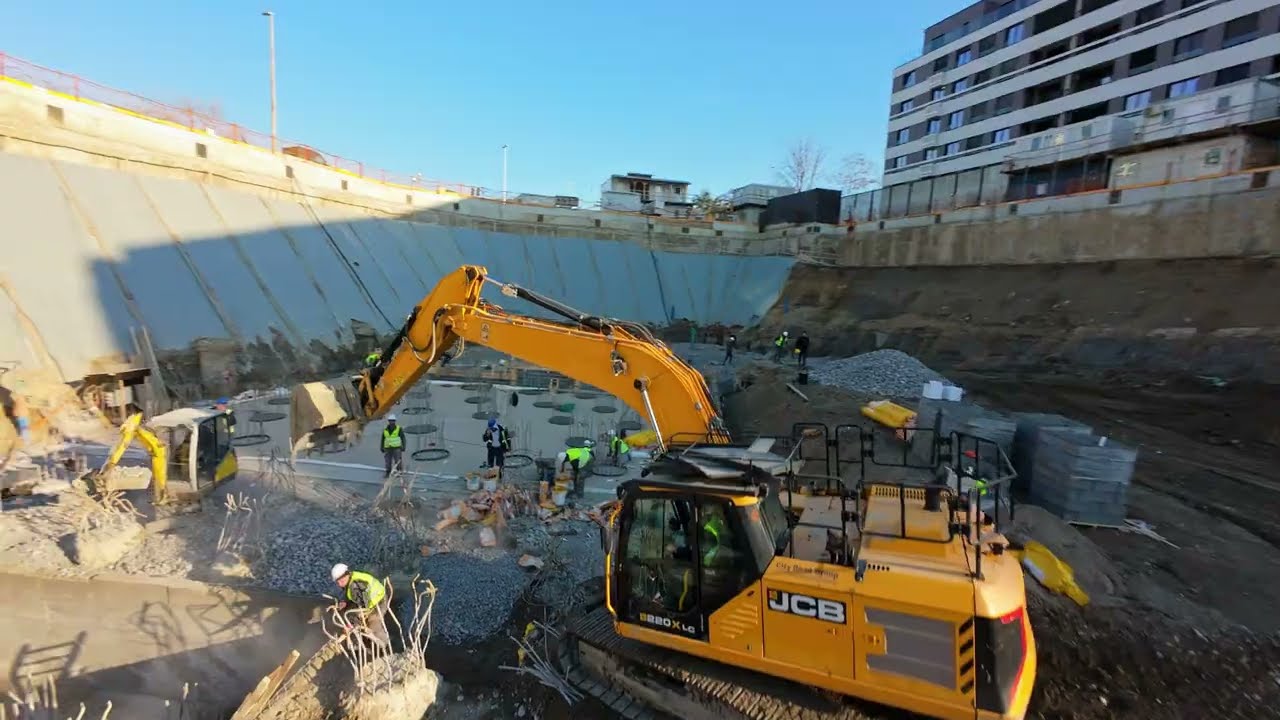 Inobačka- Izgradnja kompleksa The One u Beogradu (februar, 2025.)