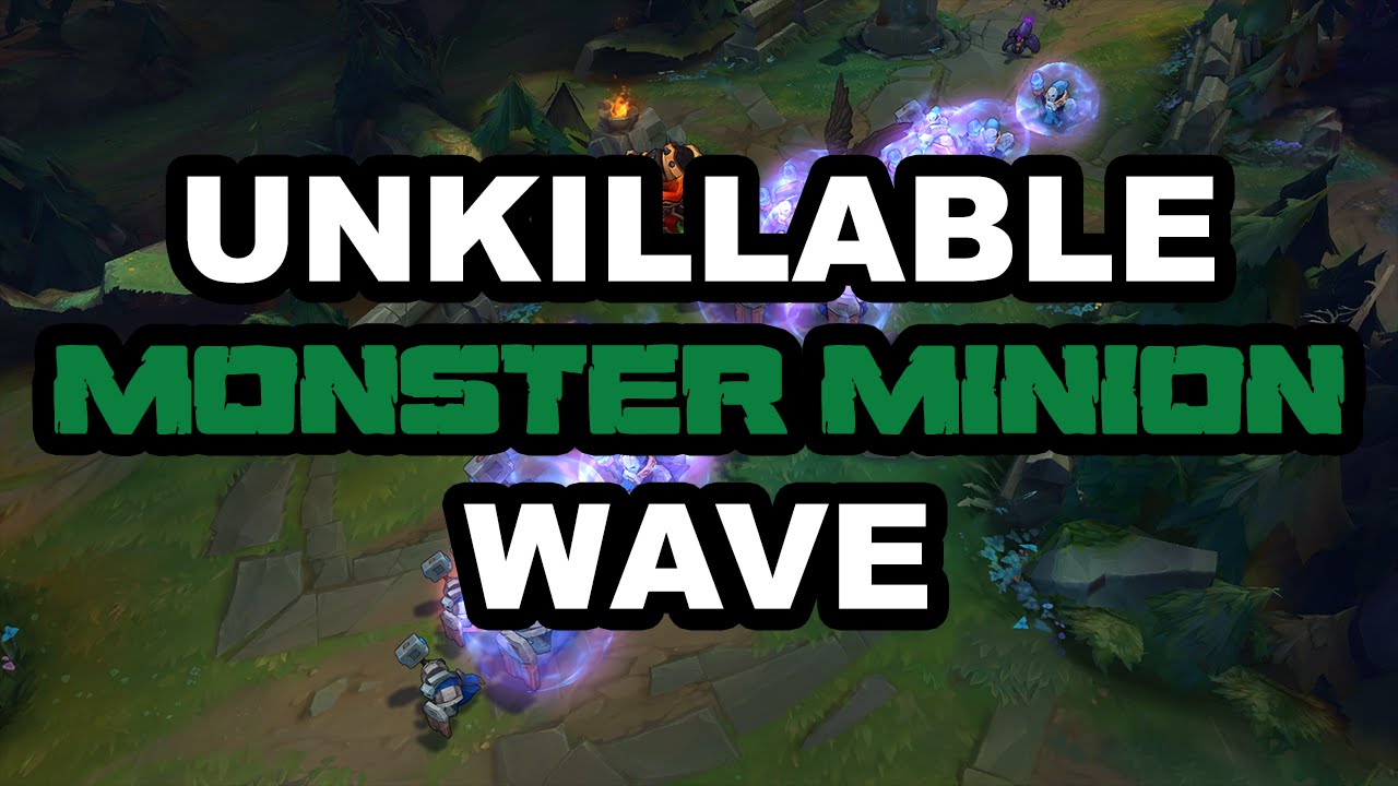 [URF] UNKILLABLE MONSTER MINION WAVE