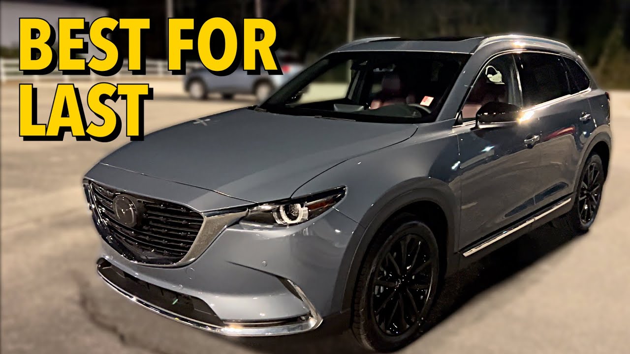 Первый взгляд | Mazda CX-9 Carbon Edition 2023 года