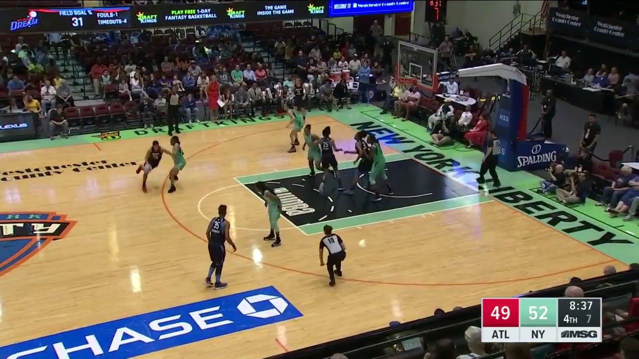 Brittany Boyd Assists in New York Liberty vs Atlanta Dream
