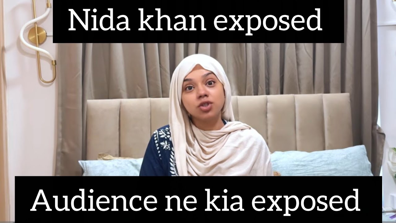Nida khan exposed || Audience ne kia exposed || Nida khan kio kar rhi aisa ?? 