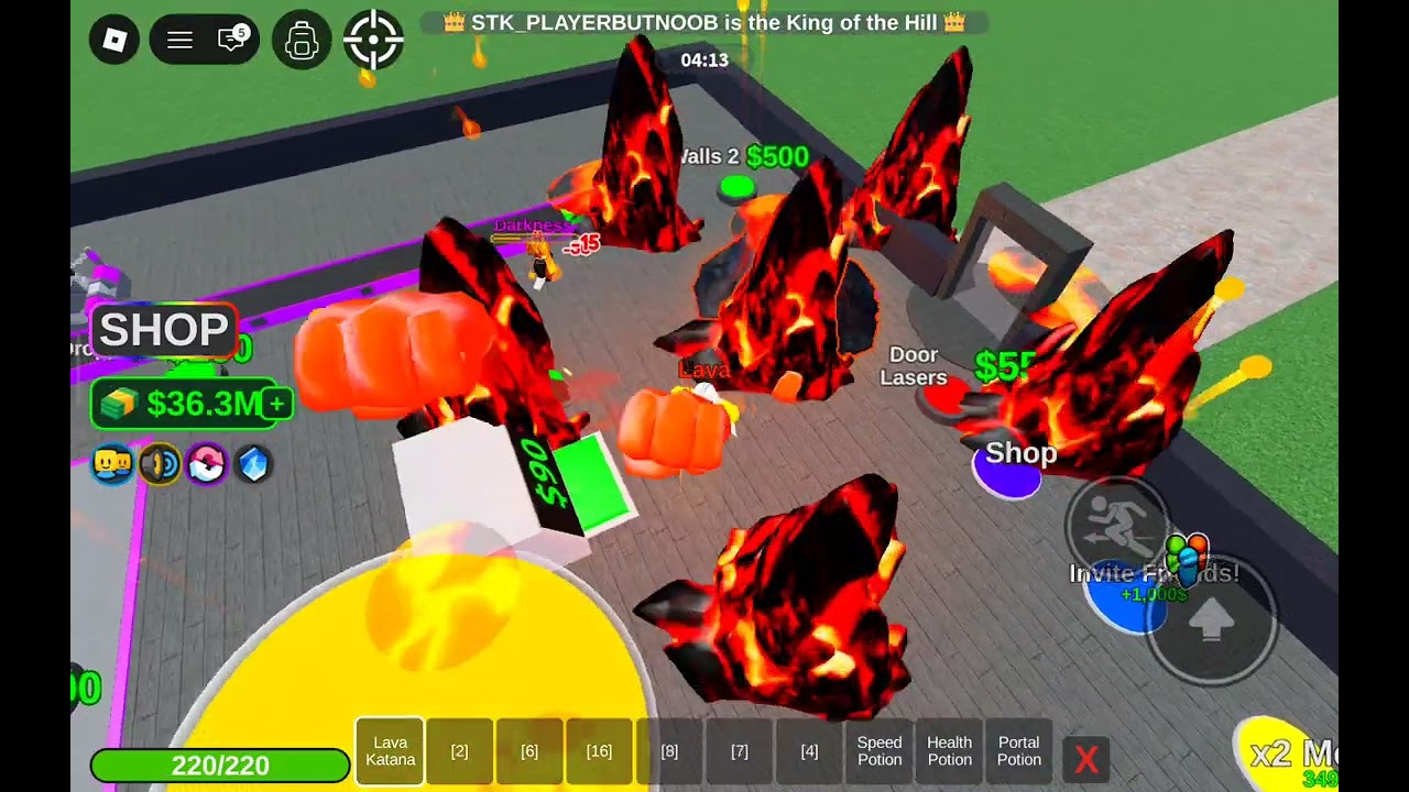 Playing element battle grounds again lol