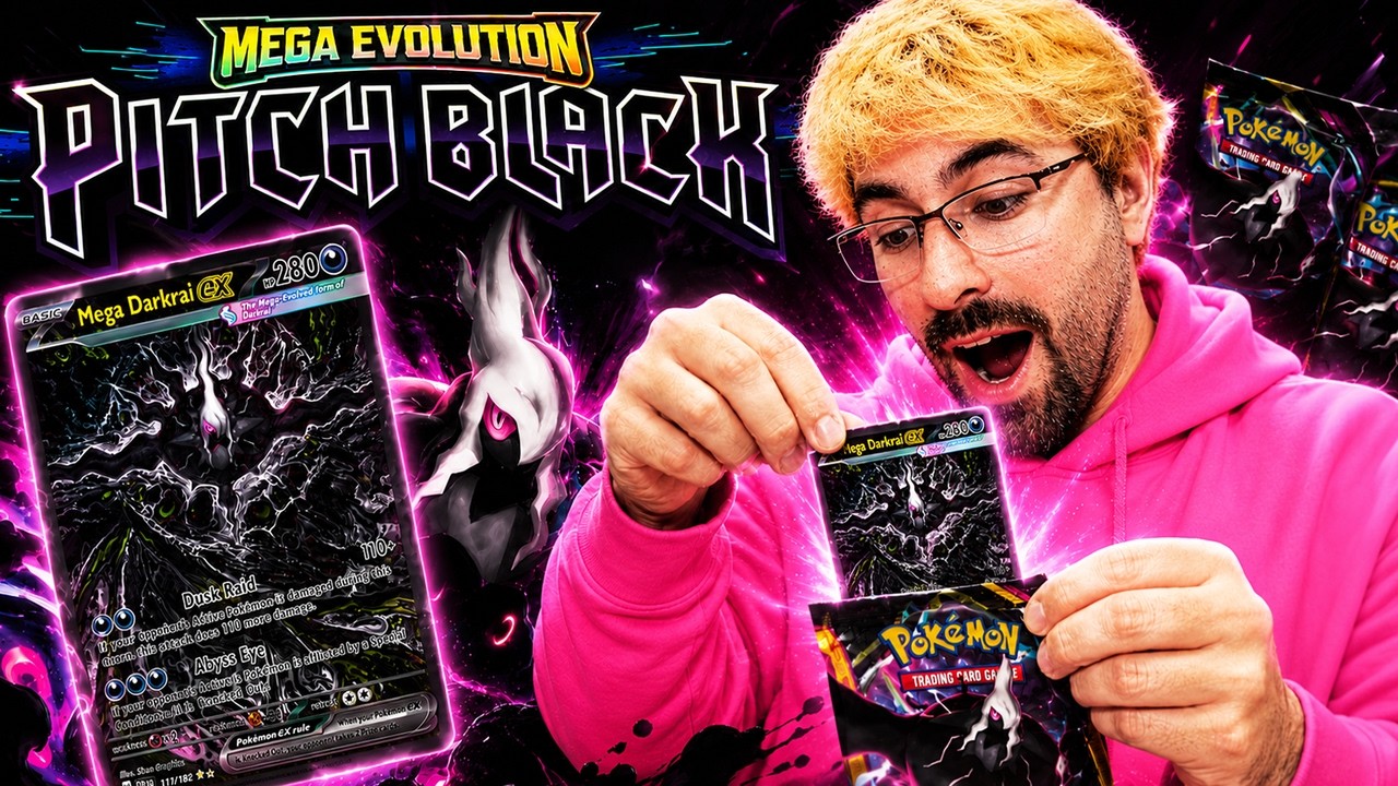 Я открыл еще больше бустеров Pokemon Pitch Black!!
