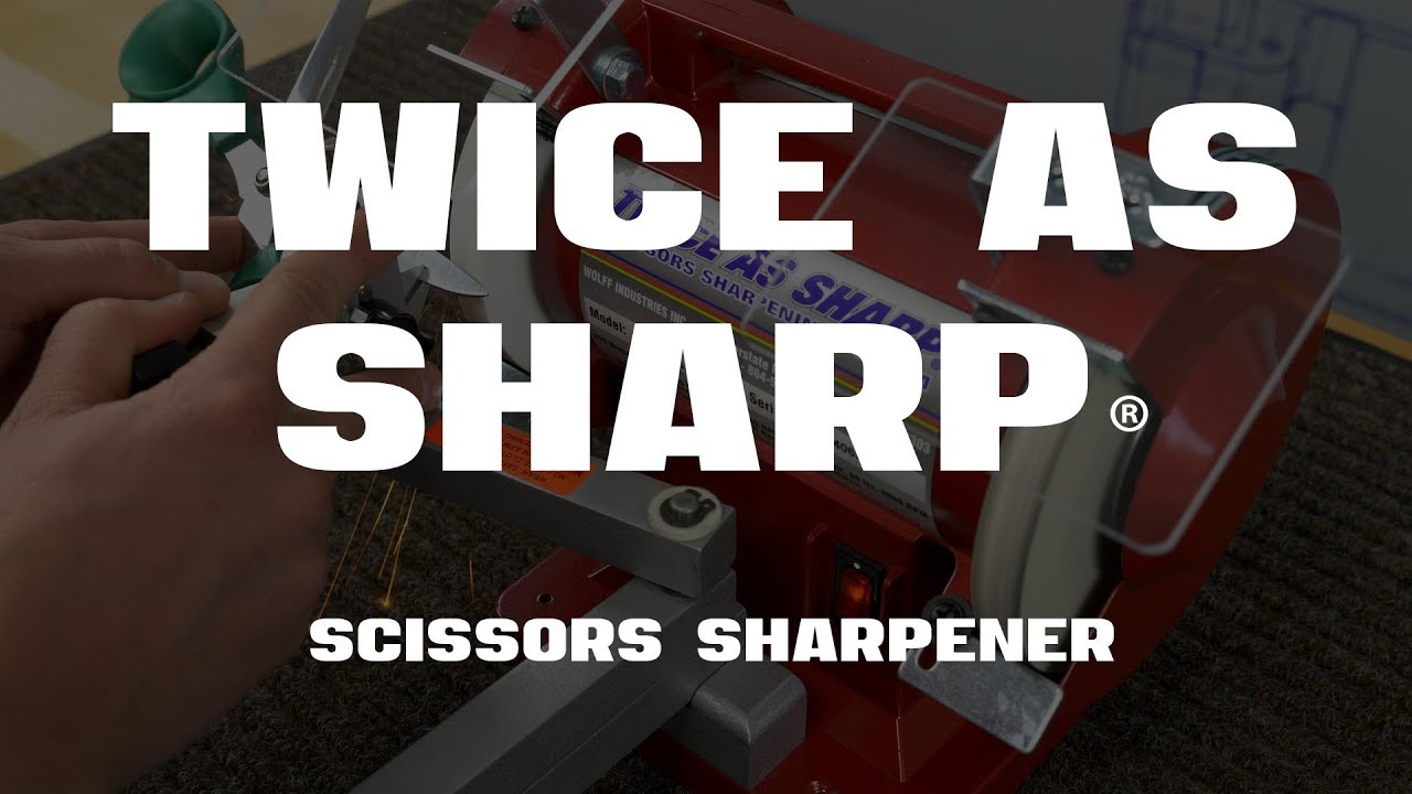 Easiest and Quickest Scissors Sharpener | Twice as Sharp®