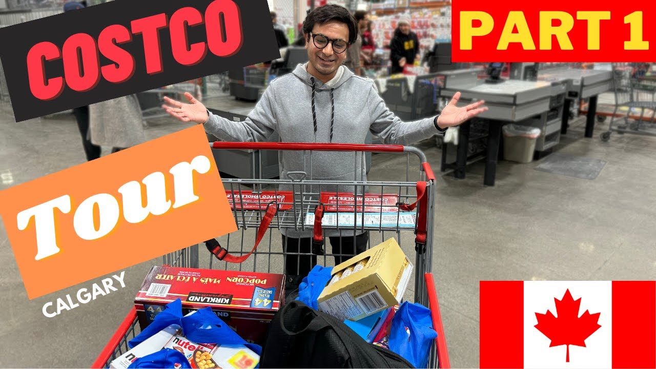 Shopping At Costco, Calgary, Canada - Part 1 | Wholesale Store In Canada | Gaurav Tandon