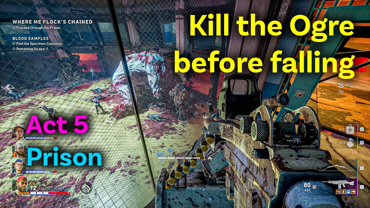 Act 5-3 - Kill the Ogre Before Falling Down [Back 4 Blood]