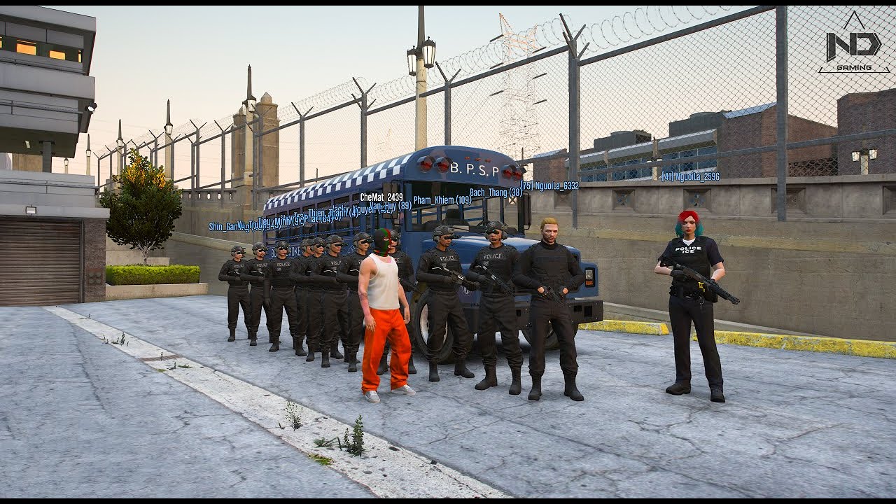 [LIVE] GTA 5 Roleplay #54 - VẬN CHUYỂN TÙ NHÂN