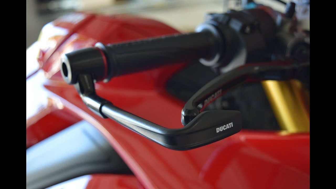Ducati V4, Install Rizoma Brake Lever Protection