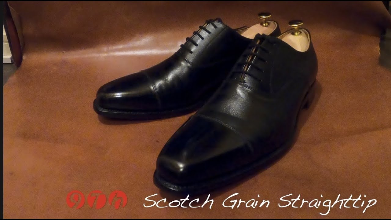 9日目　My 10Days shoes-9thDay ScotchGrain Straighttip スコッチグレイン　ストレートチップ
