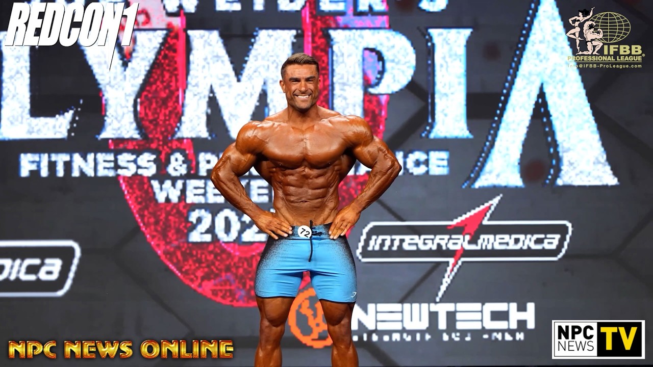 2025 IFBB Men's Physique Olympia Champion Ryan Terry Posing Routine 4K Video