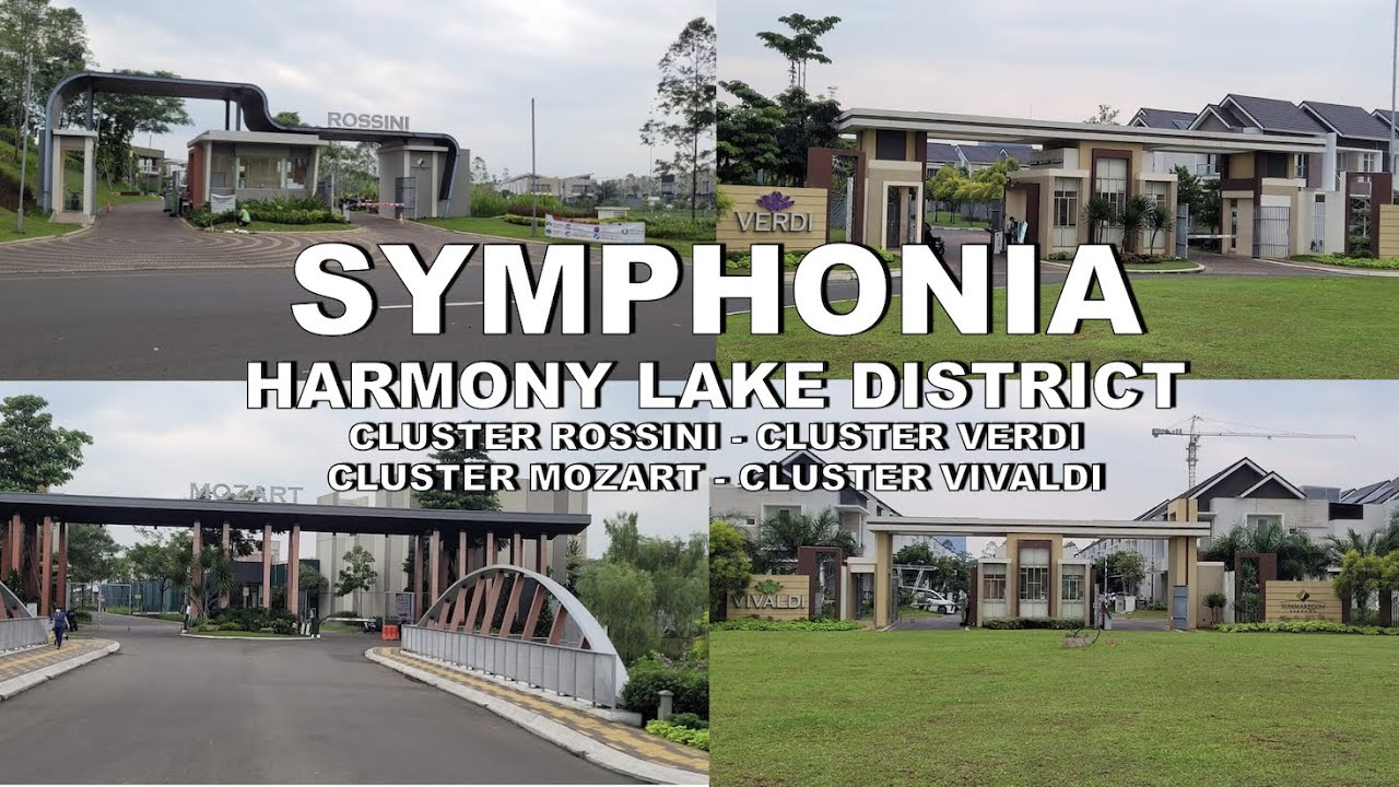 TOURING RUMAH DI KAWASAN SYMPHONIA  SUMMARECON SERPONG -DISTRICT DANAU HARMONY