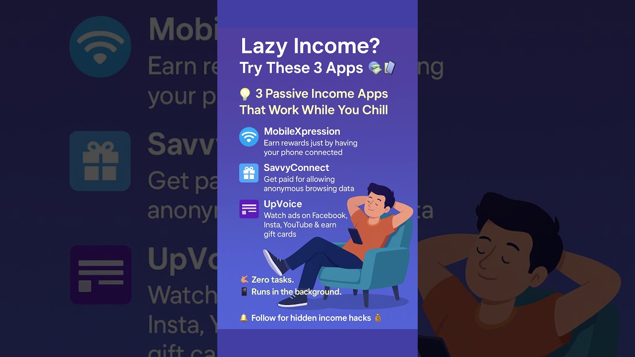 Lazy Income #motivation #sidehustlepodcast #makemoneyonline #makemoneyperday #workfromanywhere