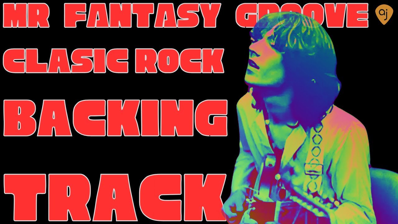 🎸 Mr. Fantasy Groove (DORIAN VERSION) • All-Live Classic Blues Rock Jam Track in A Dorian
