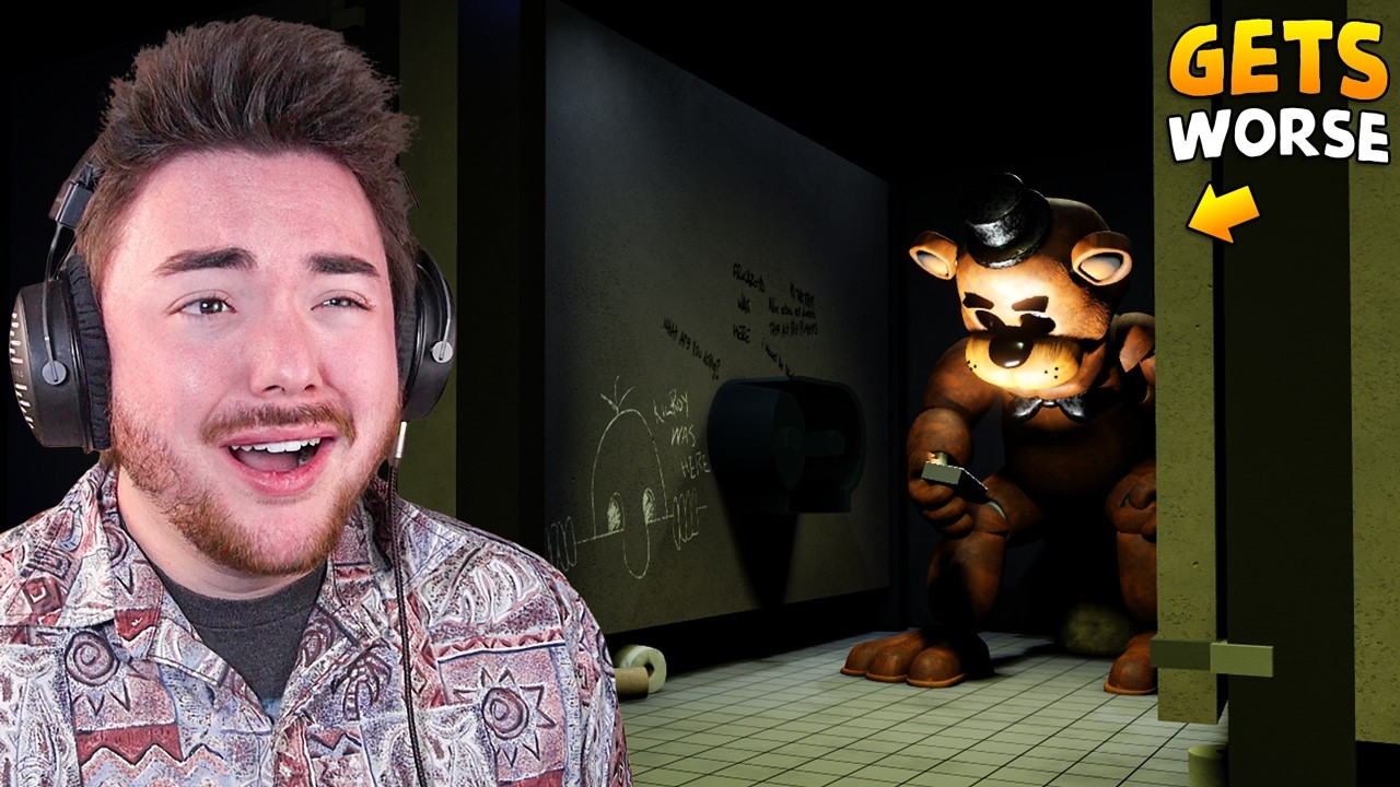 FNAF but its in the BATHROOM&hellip;