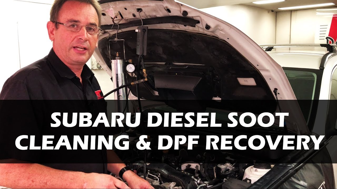 Subaru Turbo Diesel Soot Cleaning and DPF Recovery