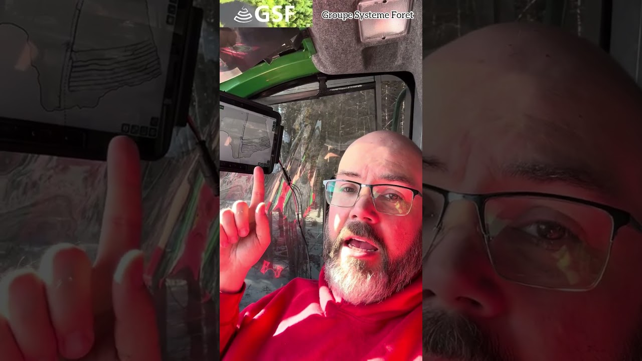 New GSF GPS system Review            #productreview #gps #technology #tablet #harvester #logging 