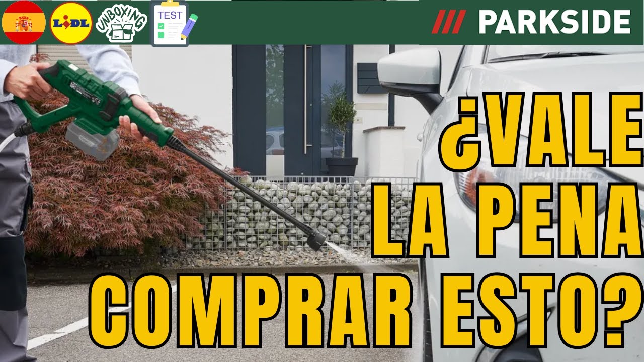 HIDROLIMPIADORA RECARGABLE Parkside PDRA 20-Li B3 ESPA&Ntilde;A ESPA&Ntilde;OL LIDL