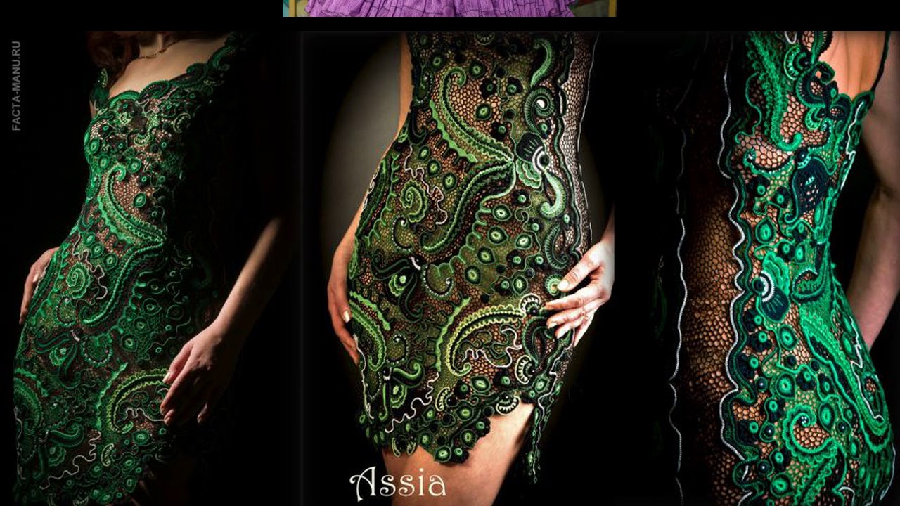 Самые красивые изделия в стиле Ирландского кружева.