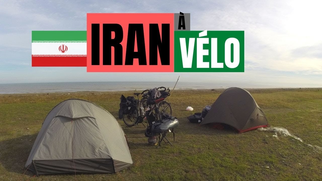 PARTIR EN IRAN A VELO: CAMPER AU BORD DE LA MER CASPIENNE #26