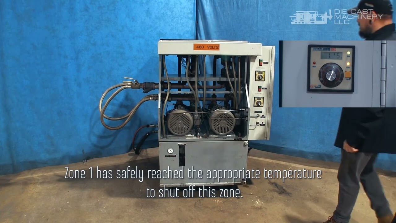 Mokon 12 kW Dual Zone Hot Oil Process Heater Temperature Control Unit