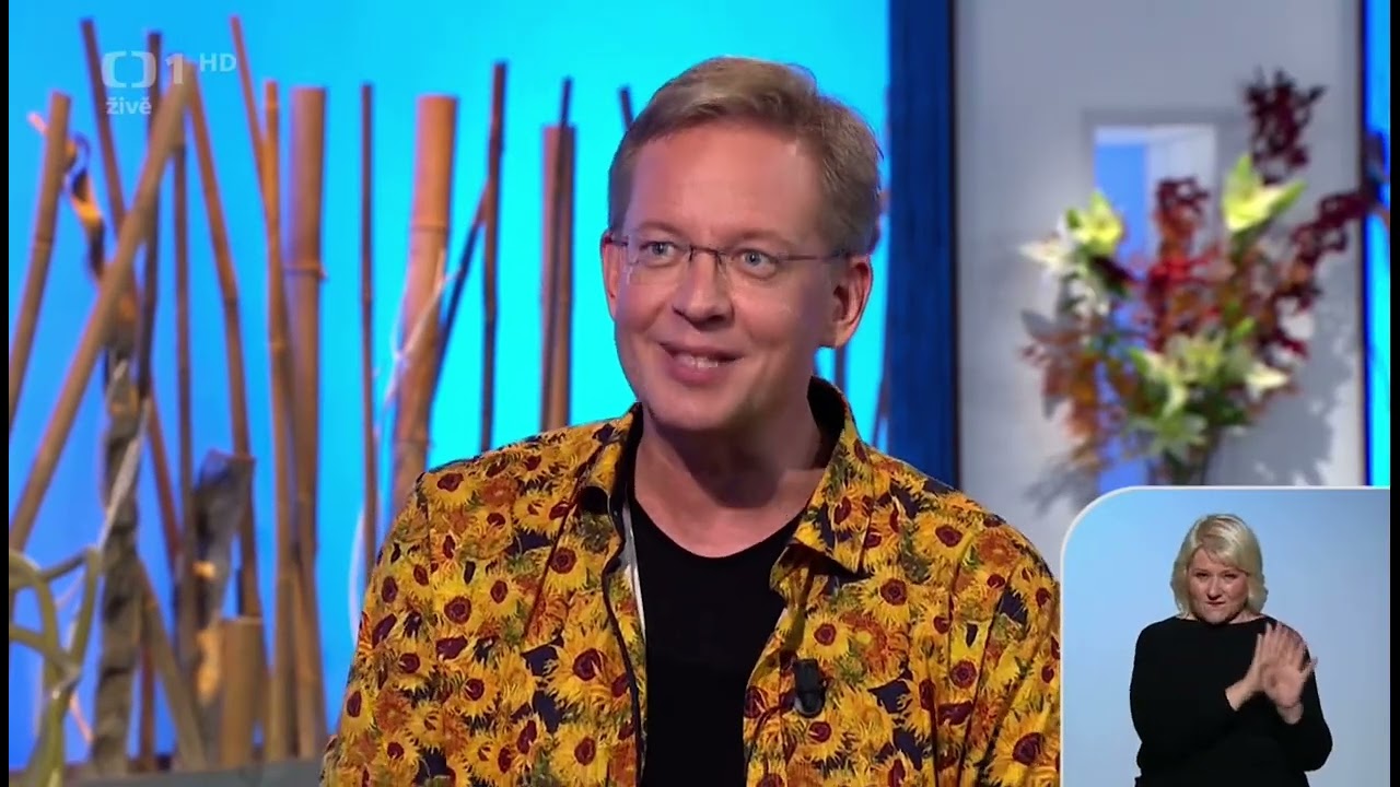 Aleš Cibulka - vyprávění o narozeninové oslavě Yvetty Simonové - pořad Sama Doma - 4. 11. 2024