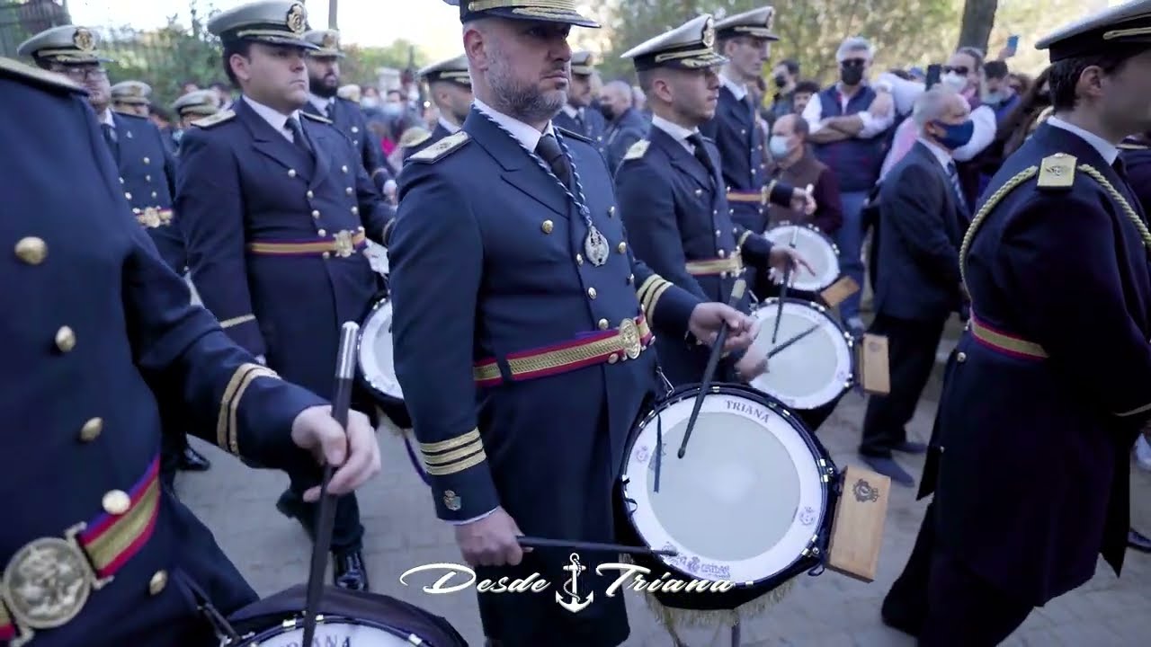 [4K] BATERIA TRES CAIDAS DE TRIANA | TRES CAIDAS DE ESPERANZA | EXTRAORDINARIA CANDELARIA 2021