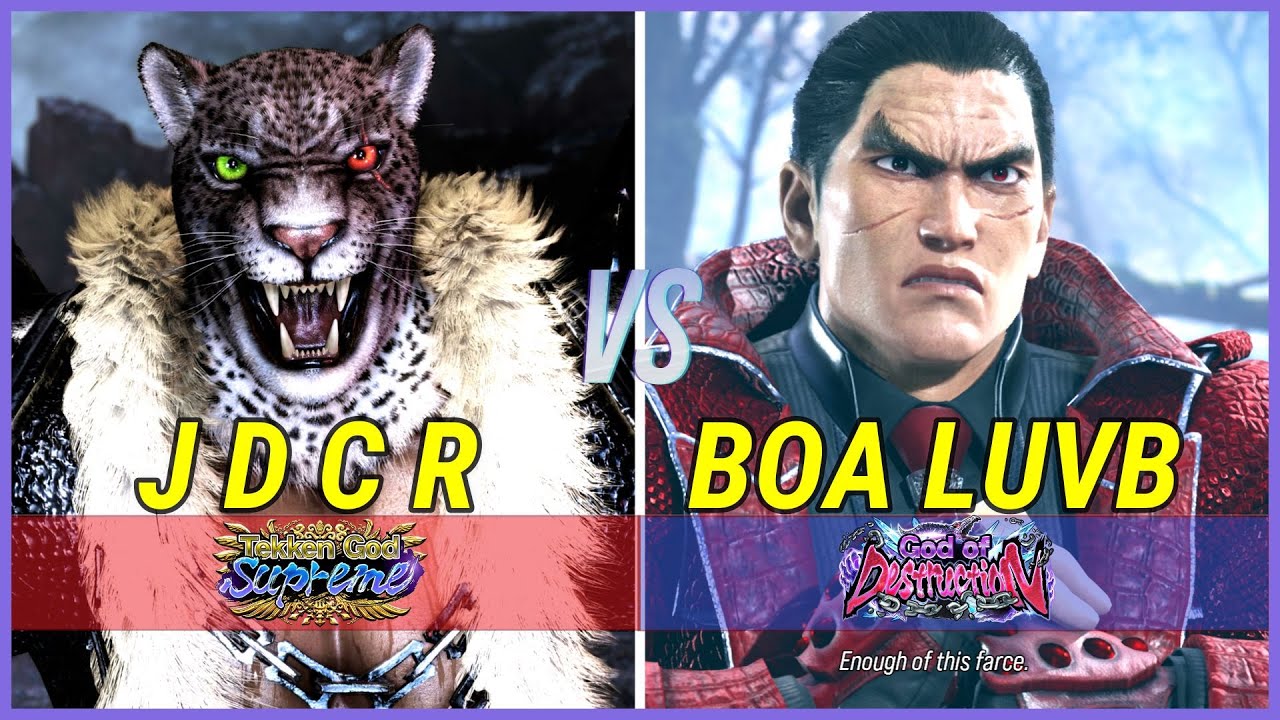 Tekken 8 | JDCR (Armor King) vs BOA LUVB (Kazuya) High Level Gameplay