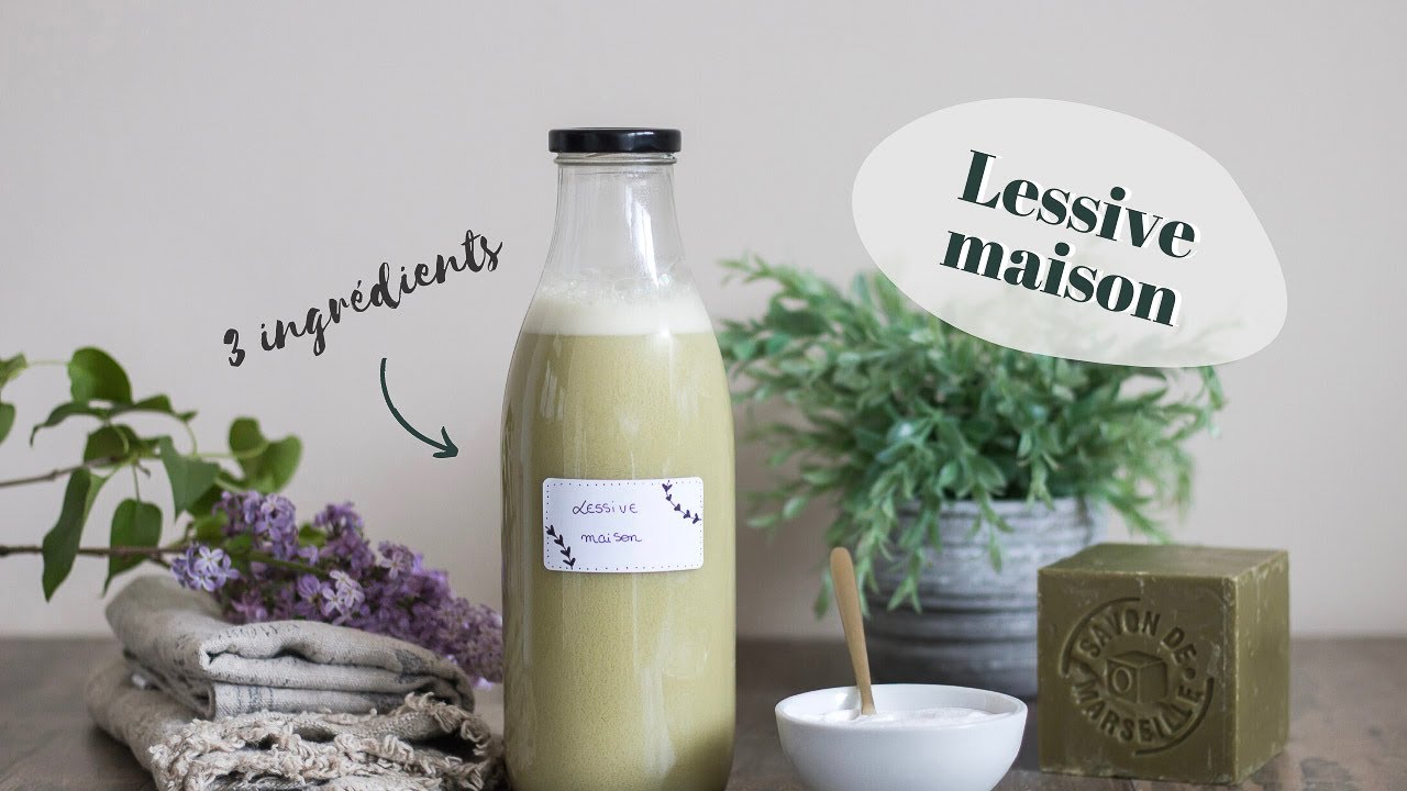 ECO-RESPONSABLE | Lessive maison recette facile et rapide