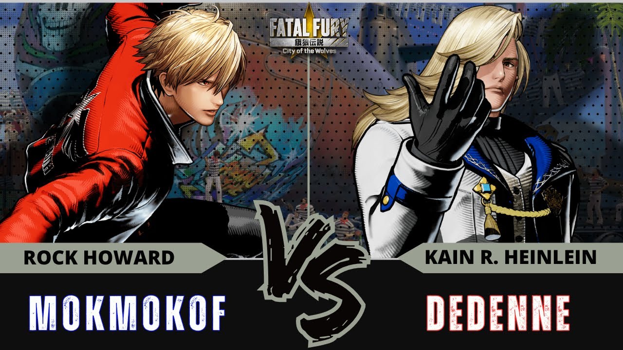 FF:CotW🐺 MOK (Rock Howard) vs DEDENNE (Kain)⭐ Replay Match - FATAL FURY: City of the Wolves