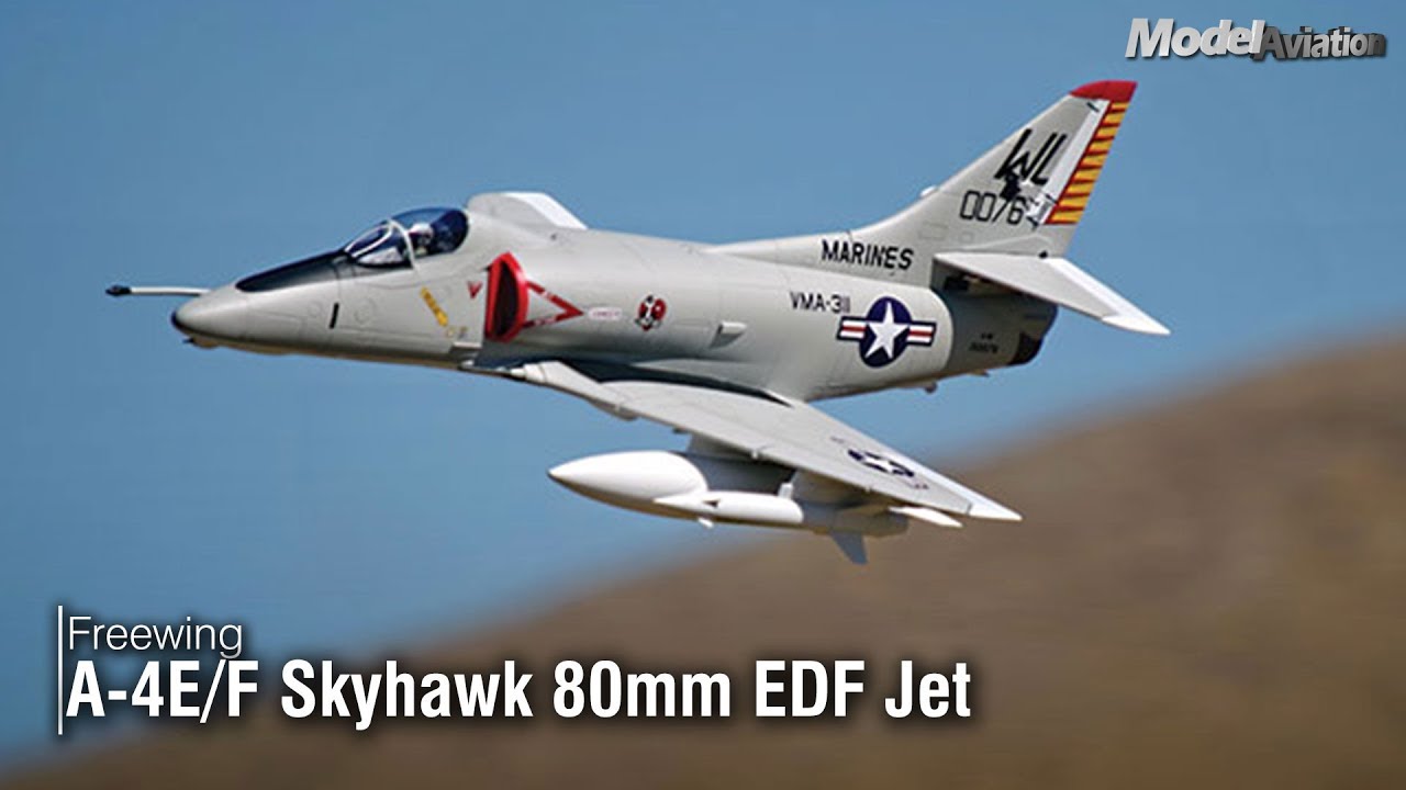 Freewing A-4E/F Skyhawk 80mm EDF Jet - Model Aviation