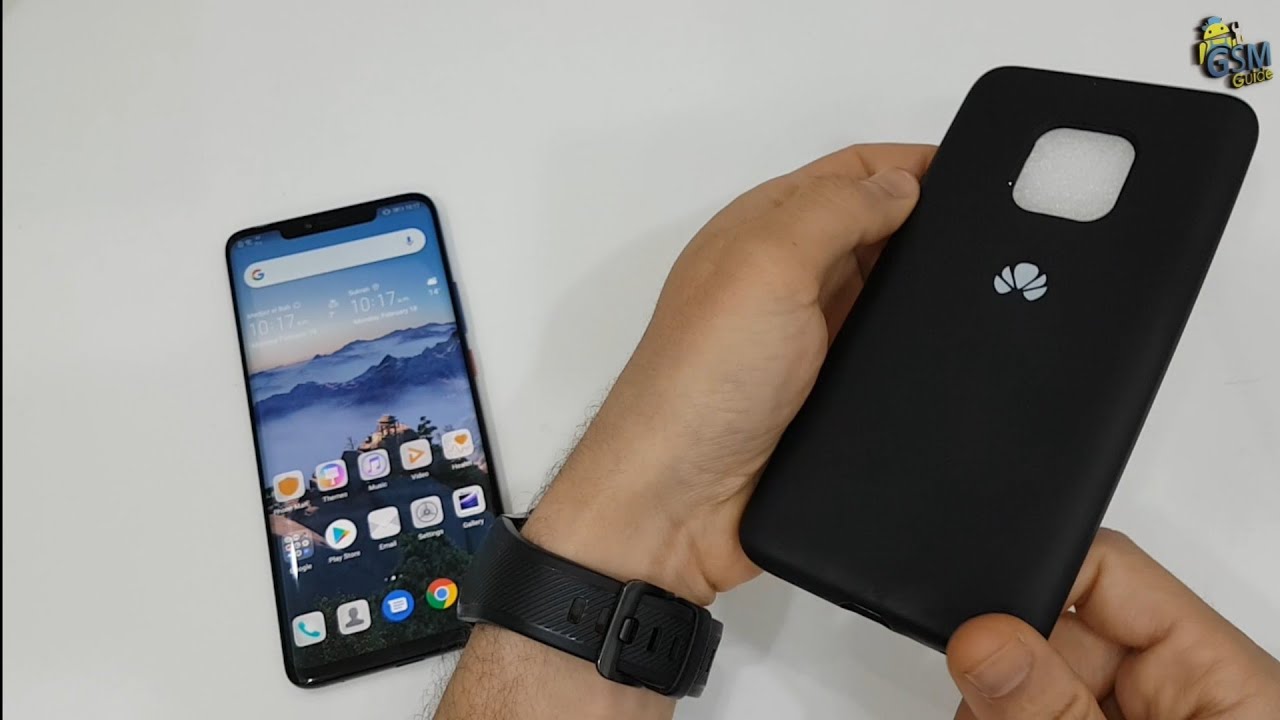 Huawei Mate 20 pro Officiel Silicone Case Unboxing Review  - Gsm Guide