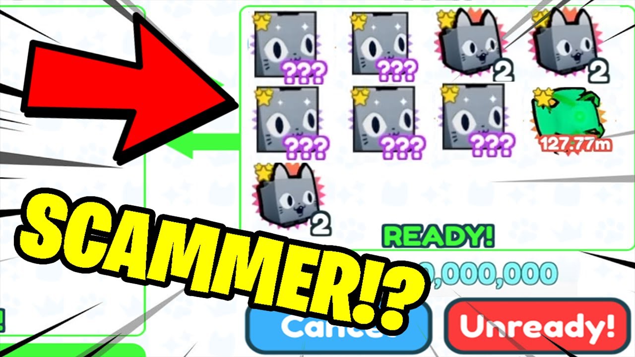 😱 I SCAM A SCAMMER in PET SIMULATOR X and... (I GET BANNED?)