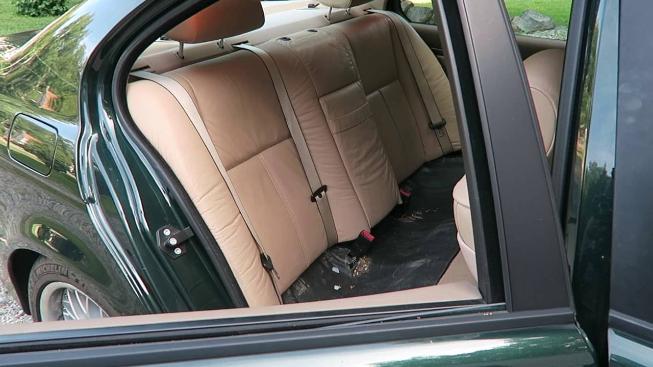 Как снять заднее сиденье E39
