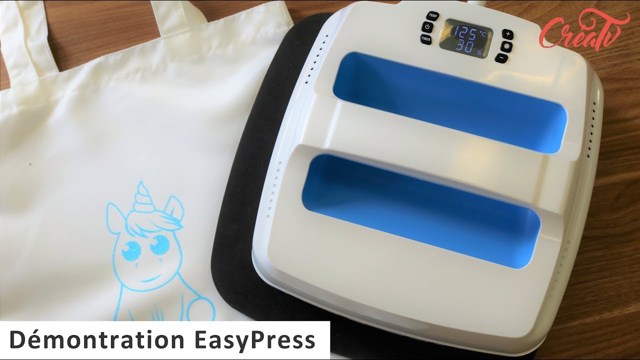 Créa'TV - Démonstration Easy'Press