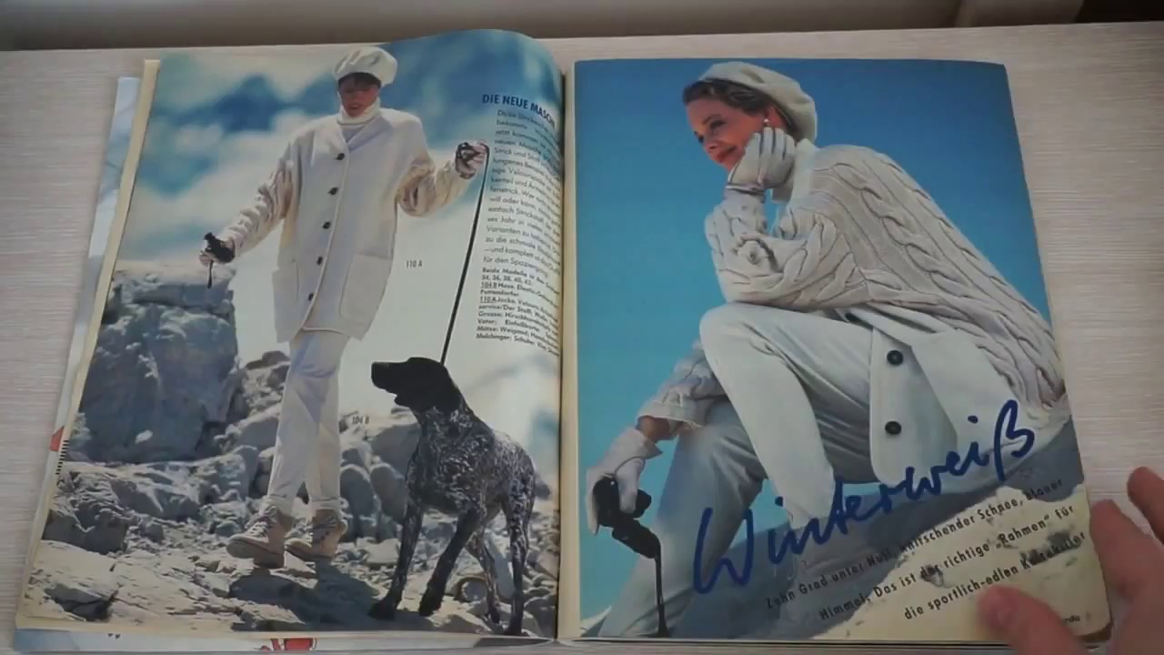 Обзор журнала BURDA 11/1993 года