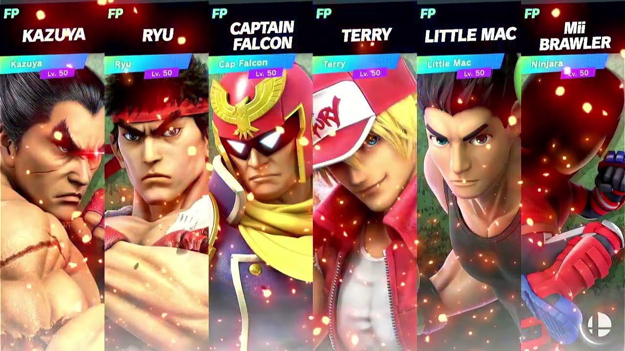 Super Smash Bros Ultimate Amiibo Fights Request  Smashing at KoF Stadium