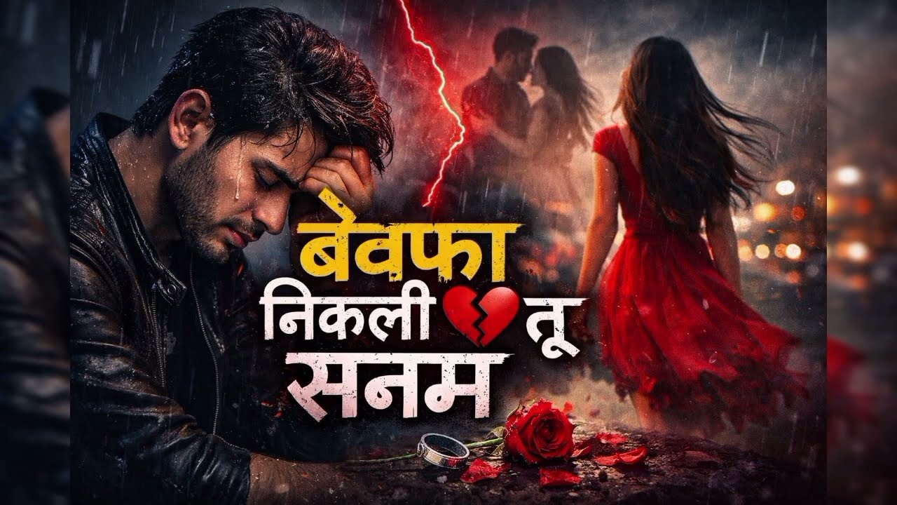 Bewafa Nikli Tu Sanam 💔 | Sad Romantic Song | Heart Touching Breakup Song | New Hindi Song 2026