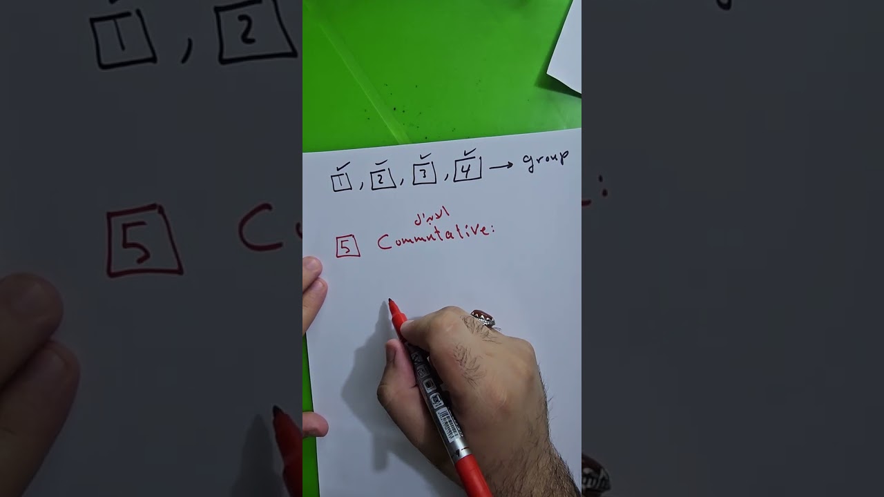 محاضرة 2 (الفصل الأول) مقدمة في الزمرة. نوار الأسدي