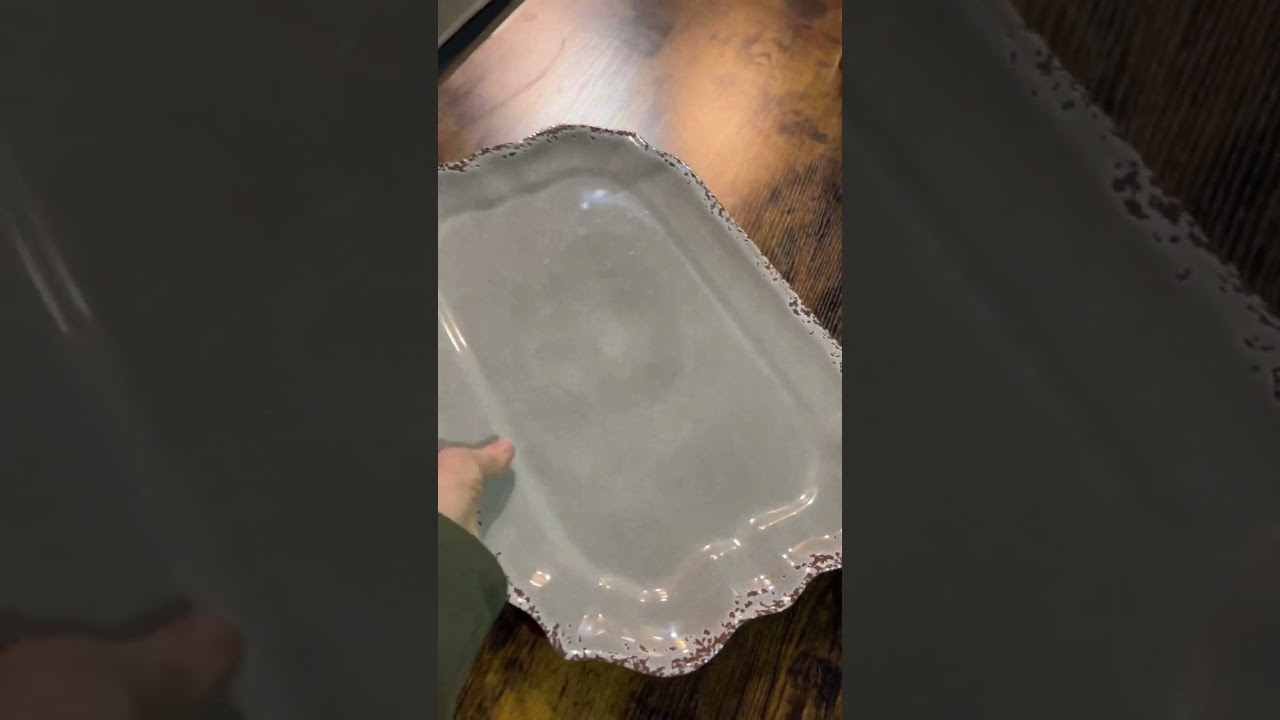 133801 Melamine Serving Tray