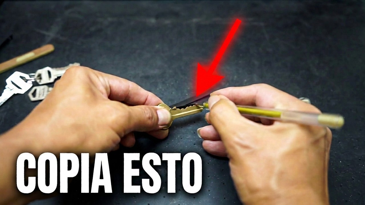 de verdad es tan facil hacer ganzuas de rastrillo en casa?