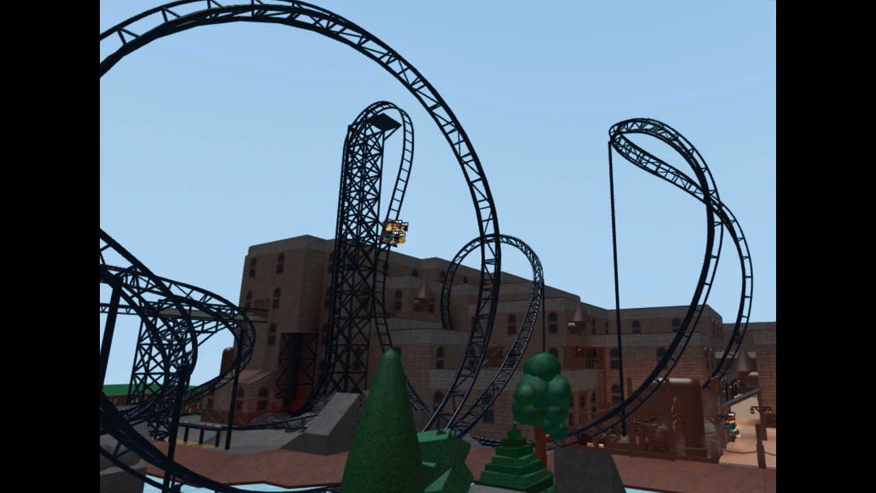 ROBLOX Theme Park Tycoon 2: Reapers Pit Gerstlauer Eurofighter