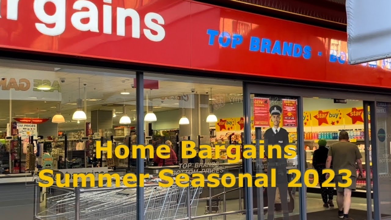 What&rsquo;s New In Cannock Home Bargains? Summer 2023 Garden Toys, Garden Games, Gardening Tools & More!