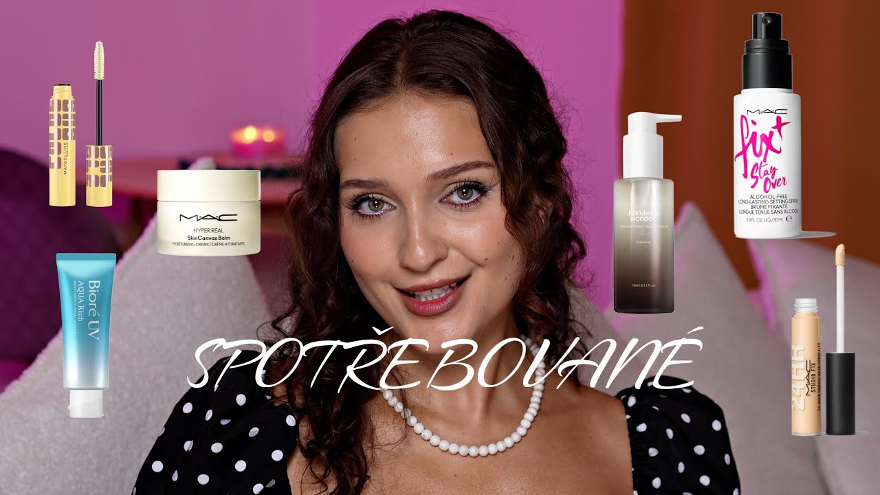 SPOTŘEBOVANÉ produkty. Je toho zase strašně moc.  