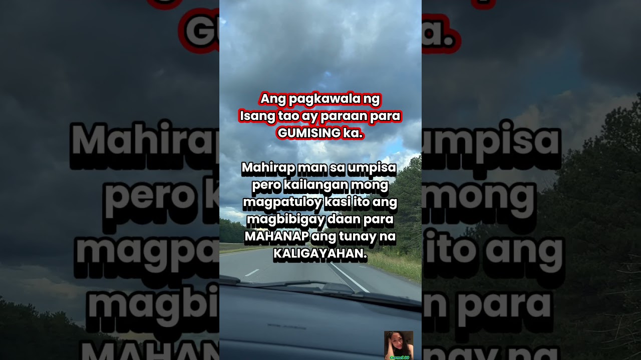 Mahanap ang tunay na ligaya. 