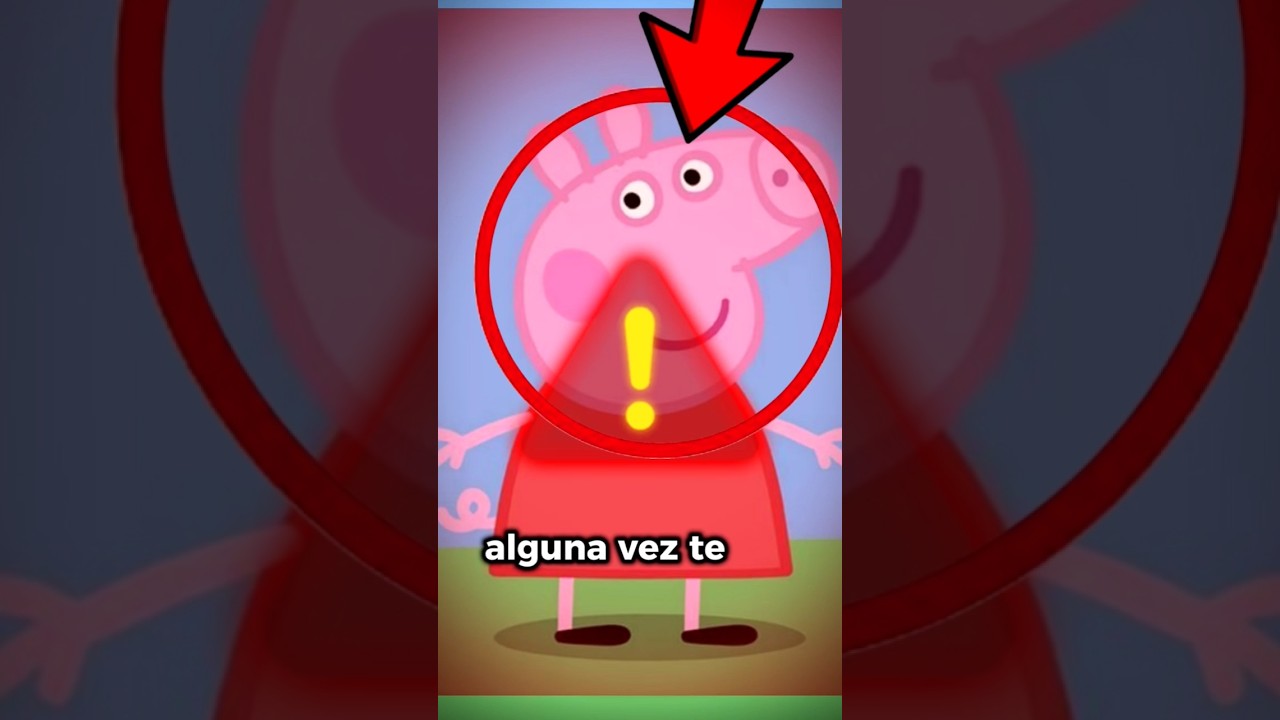 El episodio PROHIBIDO de Peppa Pig 😱🕷️ #peppapig #shorts #miedo